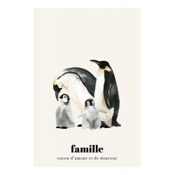 Affiche La Famille  par Piplet paper