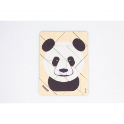 Puzzle tangram Panda par Reine mère